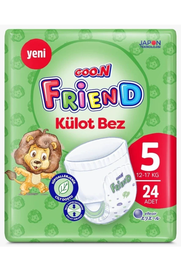 Goon Friend 5 Numara Külot Bebek Bezi 24