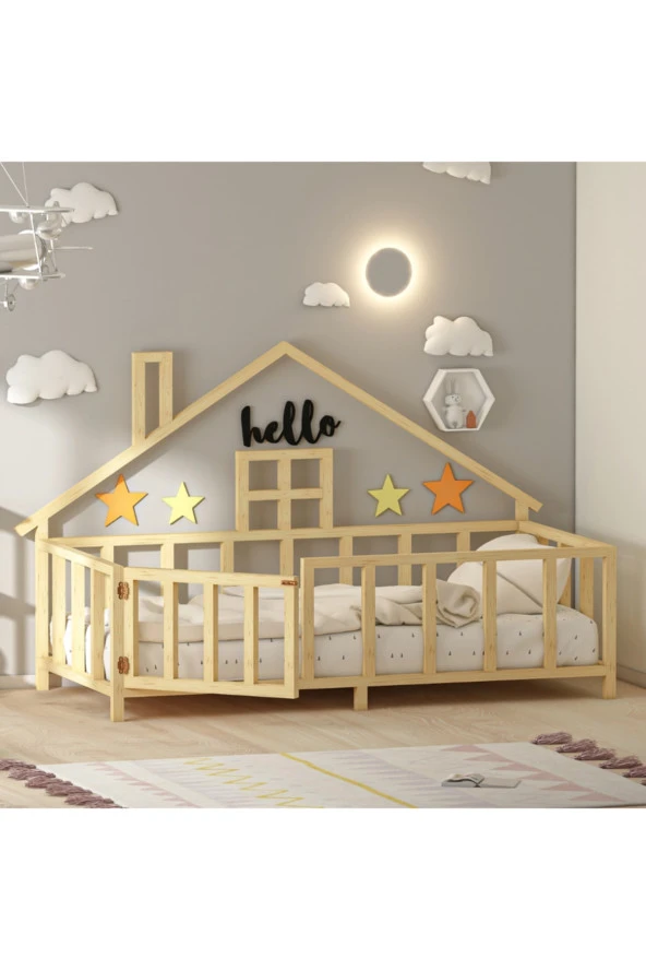 GİVAYO WOOD'SHAUSE MONTESSORİ YATAK KAPILI - 5