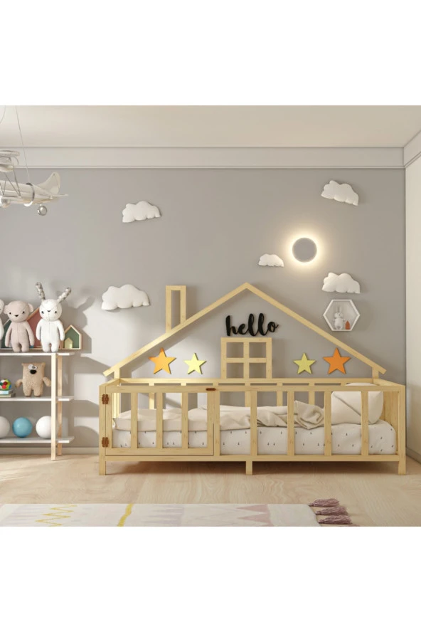 GİVAYO WOOD'SHAUSE MONTESSORİ YATAK KAPILI - 3