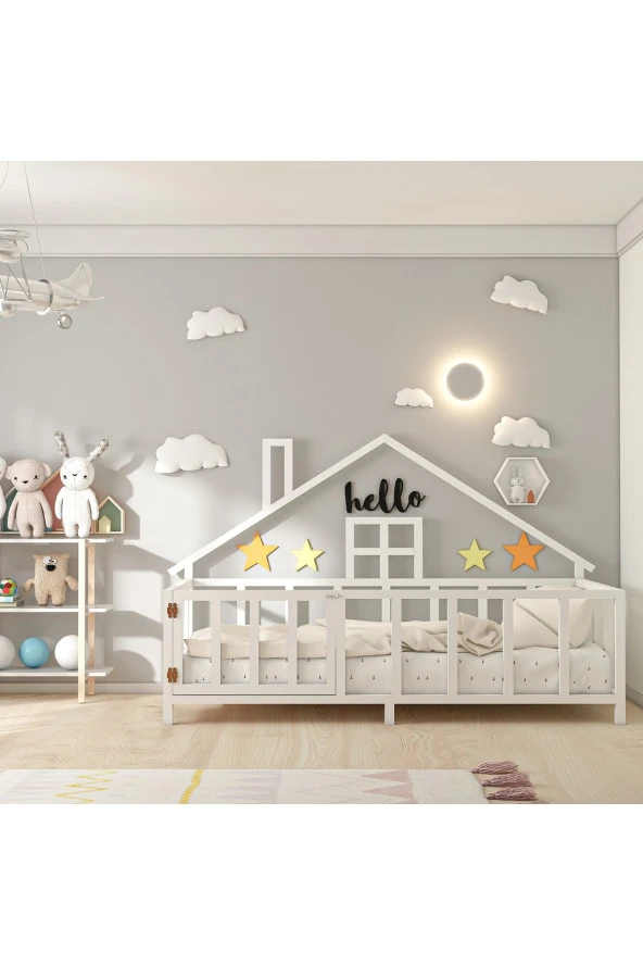 GİVAYO WOOD'SHAUSE MONTESSORİ YATAK KAPILI - 4