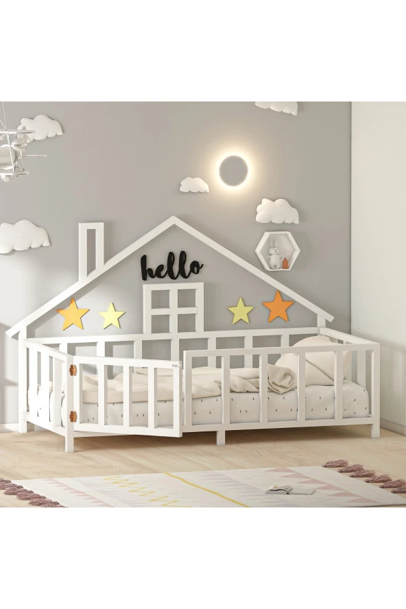 GİVAYO WOOD'SHAUSE MONTESSORİ YATAK KAPILI - 6