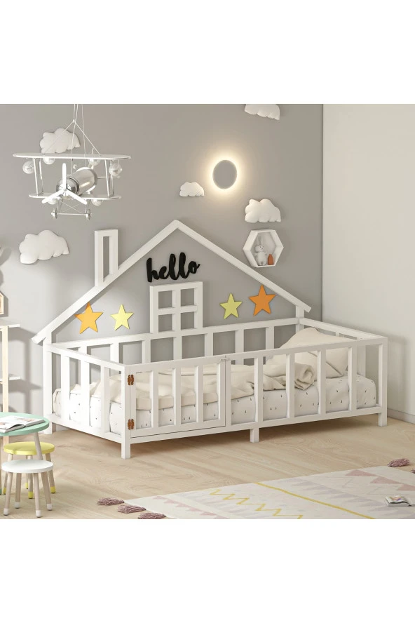 GİVAYO WOOD'SHAUSE MONTESSORİ YATAK KAPILI - 2