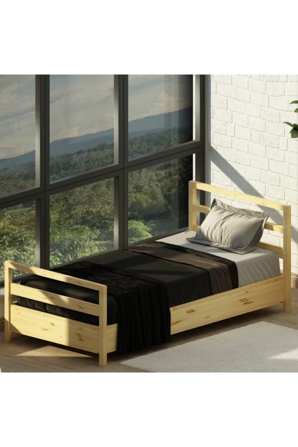 GİVAYO WOOD'SMONİCA MONTESSORİ YATAK - Resim 2