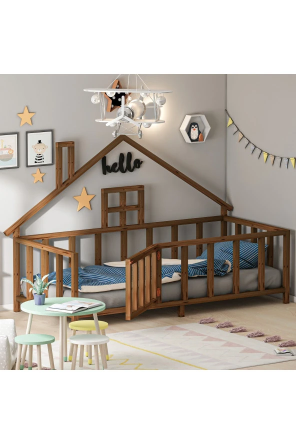 GİVAYO WOOD'SHAUSE MONTESSORİ YATAK KAPILI - 3