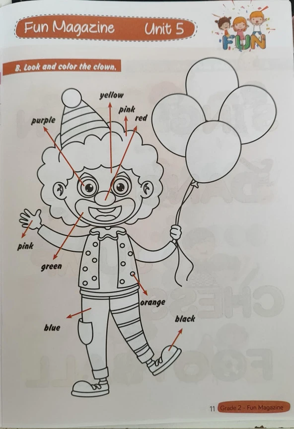 2. Sınıf İngilizce Eğitim Seti FUN & LEARN - 3