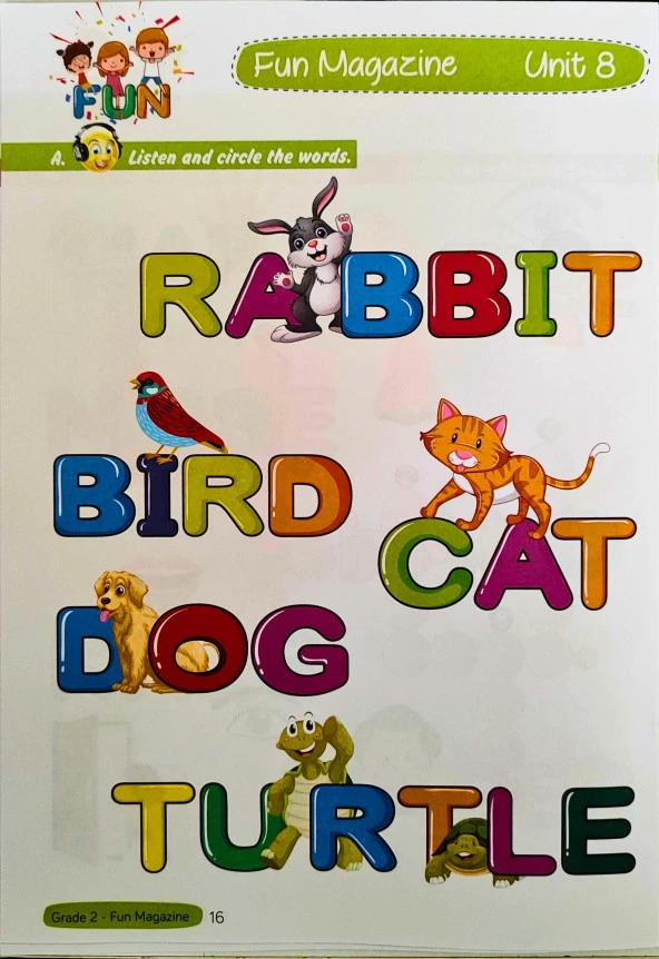 2. Sınıf İngilizce Eğitim Seti FUN & LEARN - 4