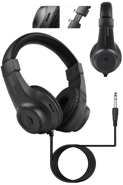 Midex Performans Paket-1 Stüdyo Ekipmanları Kayıt Seti MX-2020 Mikrofon Ses Kartı kulaklık - Resim 4