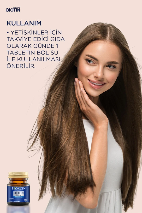 Bioxcin Biotin 5.000 Mcg 60 Tablet Şampuan 300 Ml - 6