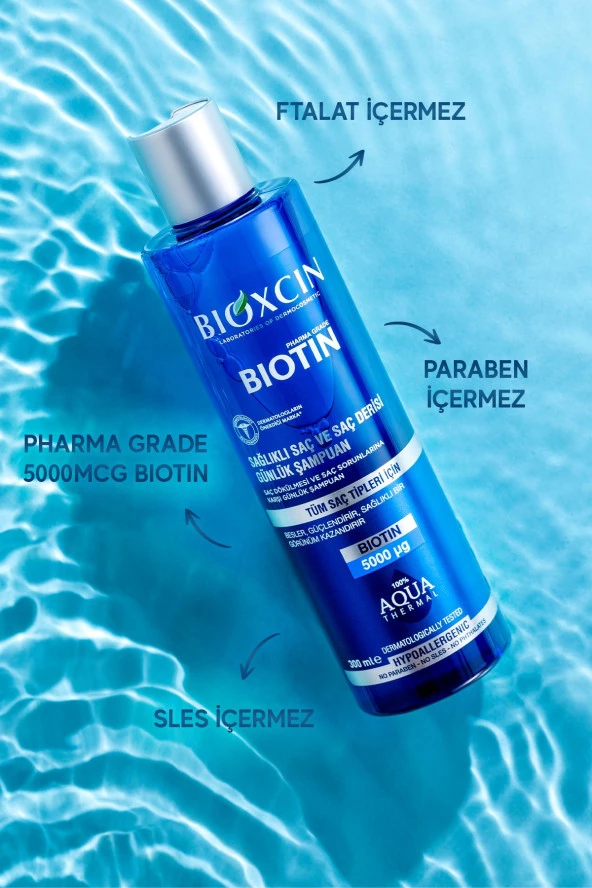 Bioxcin Biotin 5.000 Mcg 60 Tablet Şampuan 300 Ml - 7