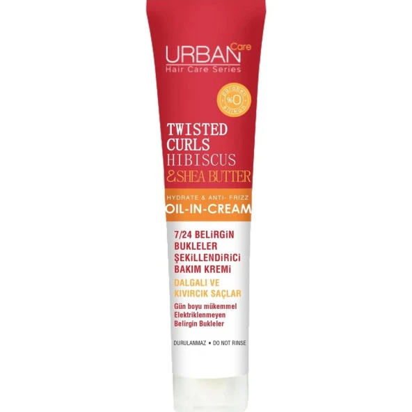 Urban Care Hibiscus Ve Shea Yağı Içeren Bukle Belirginleştirici Durulanmayan Bakım Kremi 175 ml - 2