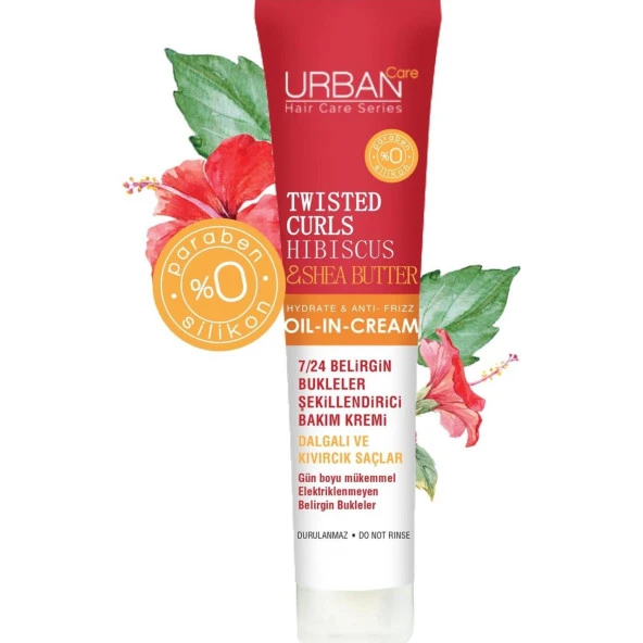 Urban Care Hibiscus Ve Shea Yağı Içeren Bukle Belirginleştirici Durulanmayan Bakım Kremi 175 ml - 3