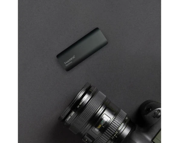 TWINMOS 2TB SSD TYPE-C/USB 3.2 HARİCİ KOYU GRİ PSSD2TBMEDB - 5