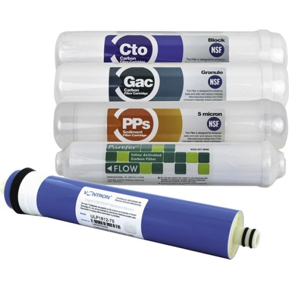 Kapalı kasa  Su Arıtma Cihazları Inline Membranlı Filtre Seti