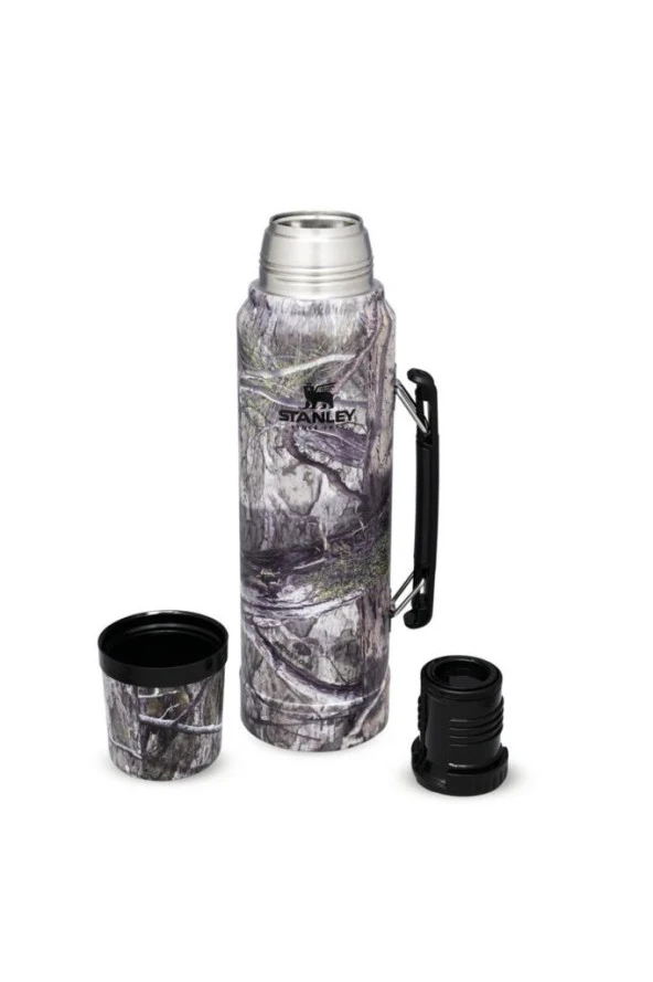 Stanley The Legendary Classic Vakumlu Ağaç Desenli Paslanmaz Çelik Termos 1 Lt - 5
