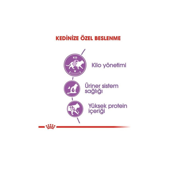 Royal Canin Sterilised 37 Kısırlaştırılmış Yetişkin Kedi Maması 4 Kg - 5