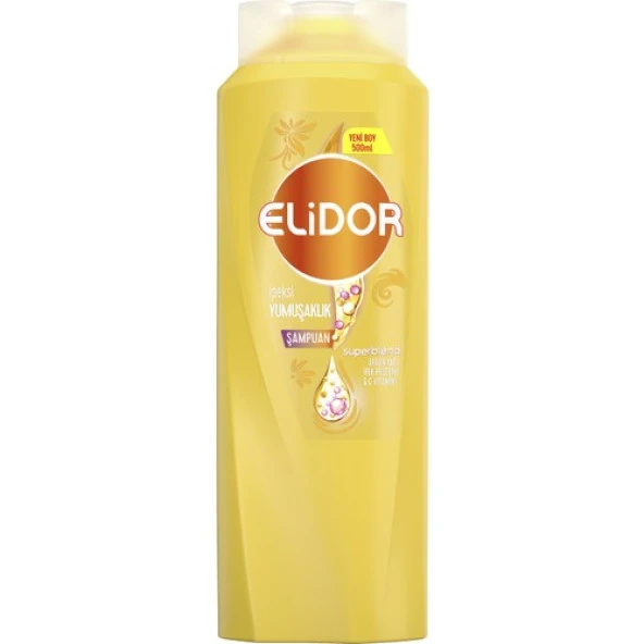 Elidor İpeksi Yumuşaklık Şampuan 500 ml Argan Yağı İpek Proteini C Vitamini - 2