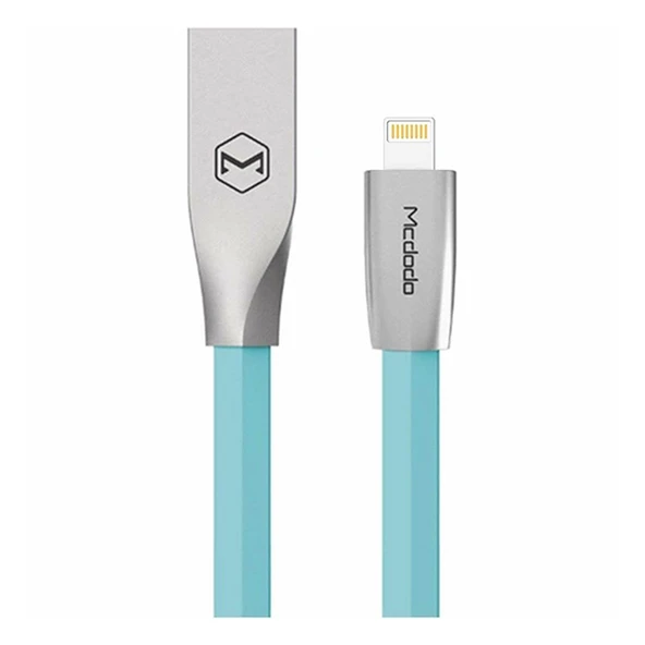 Mcdodo Iphone Usb Hizli Sarj Data Kablo 1.5Mt Mavi Ca-1205 - 1