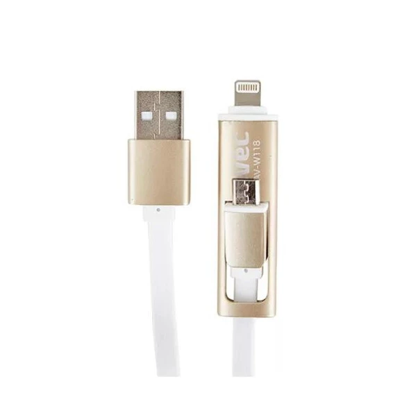 Avec Avw118 Usbmıcro Usb+Ip5/6 1M Kablo