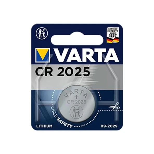 Varta 6025 Professional Cr2025 Lithium Hafıza Pili