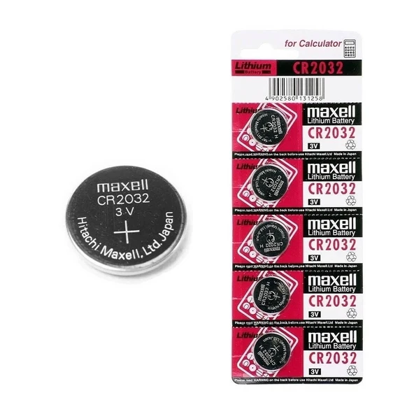 Maxell CR2032 Pil 5'li Düğme Pil ürün görseli 1