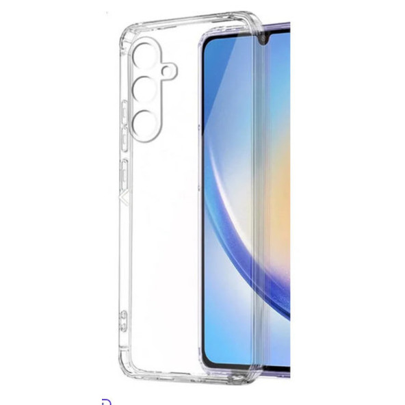 Samsung Galaxy A24 Uyumlu Şeffaf Korumalı Kılıf - 1
