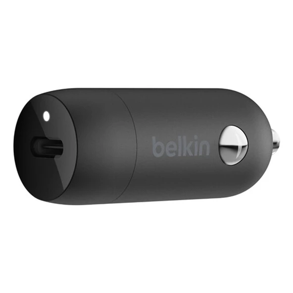 Belkin Araç Şarjı Type-C 30 W - Siyah ürün görseli 1