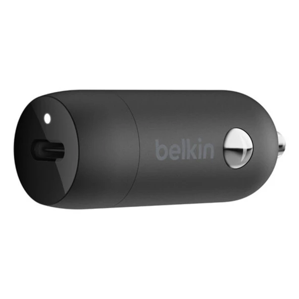 Belkin Araç Şarjı Type-C 30 W - Siyah