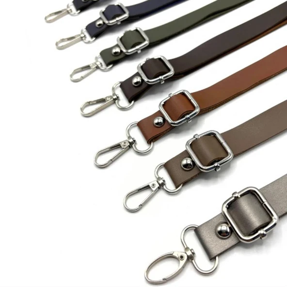 Ayarlanabilir Deri Çanta Sapı