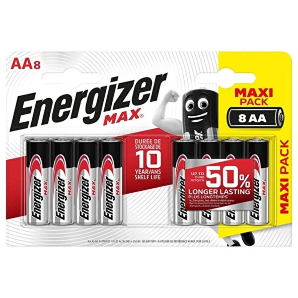 Energizer 4 Adet Hediyeli 4 Adet Kalem AA Pil