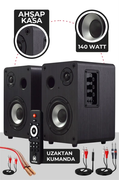 Midex Wizard Paket-5 Stüdyo Ekipmanları Seti (Monitör Mikrofon Ses Kartı Kulaklık Midi Pad Controller) - Resim 3