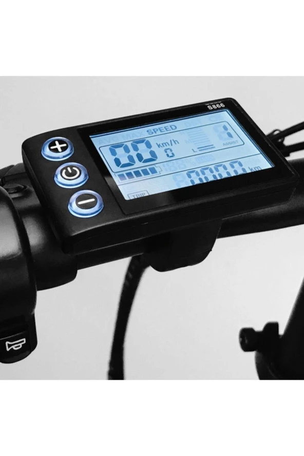 Rks Rs3 Pro Siyah Katlanabilir Elektrikli Bisiklet Siyah - 3