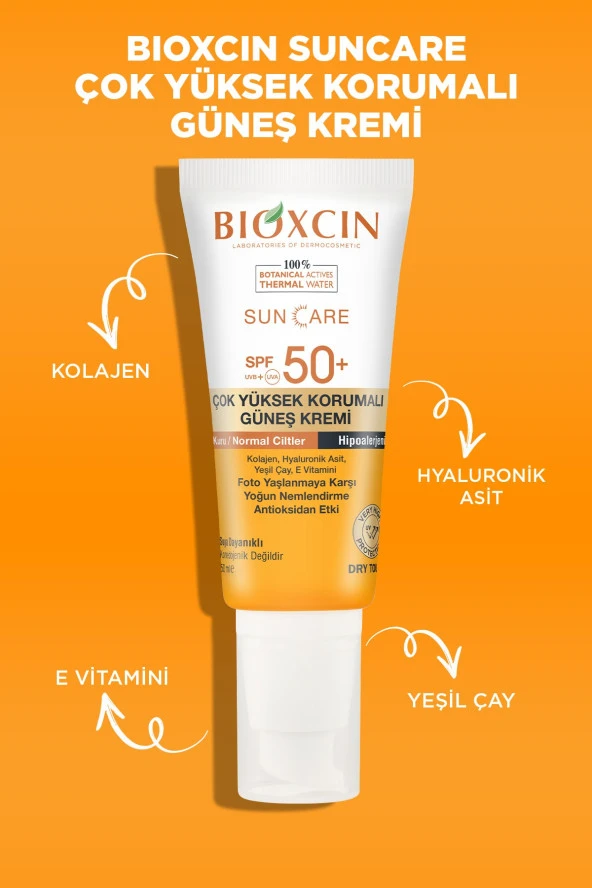 Bioxcin Sun Care Çok Yüksek Korumalı Kuru Ciltler - 4