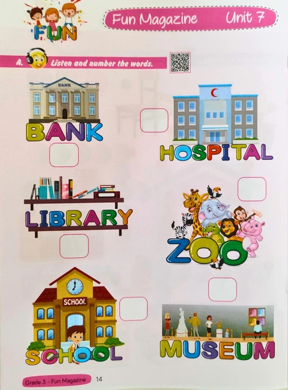 3. Sınıf İngilizce Eğitim Seti FUN & LEARN - 5