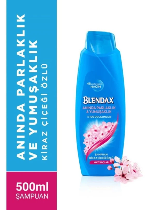 Blendax Şampuan 500 Ml Kiraz Çiçeği Özlü Şampuan ürün görseli 1