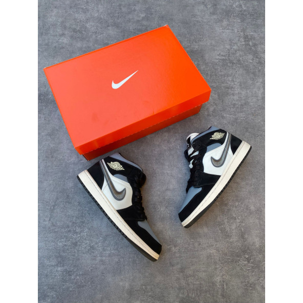 Air Jordan 1 Mid SE Satin Grey - 2