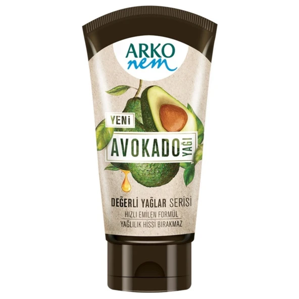 ARKO NEM DEĞERLİ YAĞLAR AVOKADO KREM 60 ML