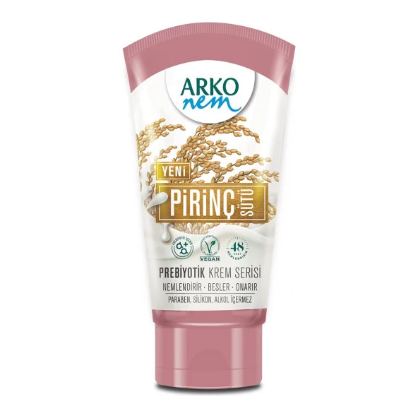 Arko Nem Prebiyotik Krem Serisi Pirinç Sütü 60ml