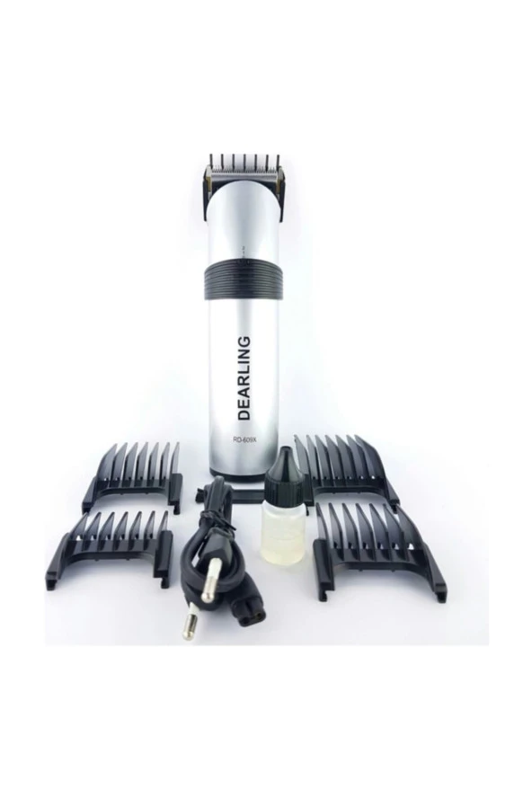 Şarjlı Berber Tıraş Makinesi Saç Sakal Düzeltme Seti 1307024ZBT
