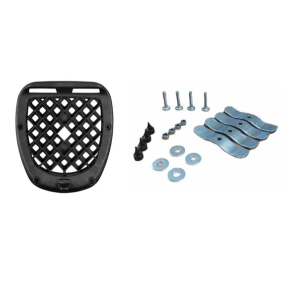 Motorsiklet Arka Çanta 32 Litre Beyaz Sırt Dayamalı Üst Tabakalı Full Set - 6