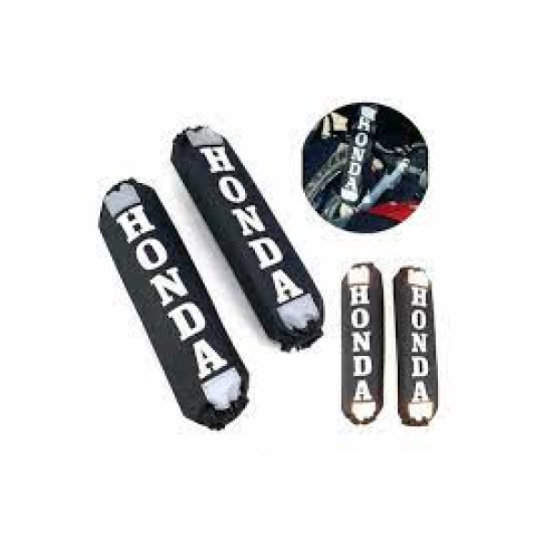 Honda Pcx Spacy Amortisör Kılıfı Corabı Reflektörlü Beyaz - 2