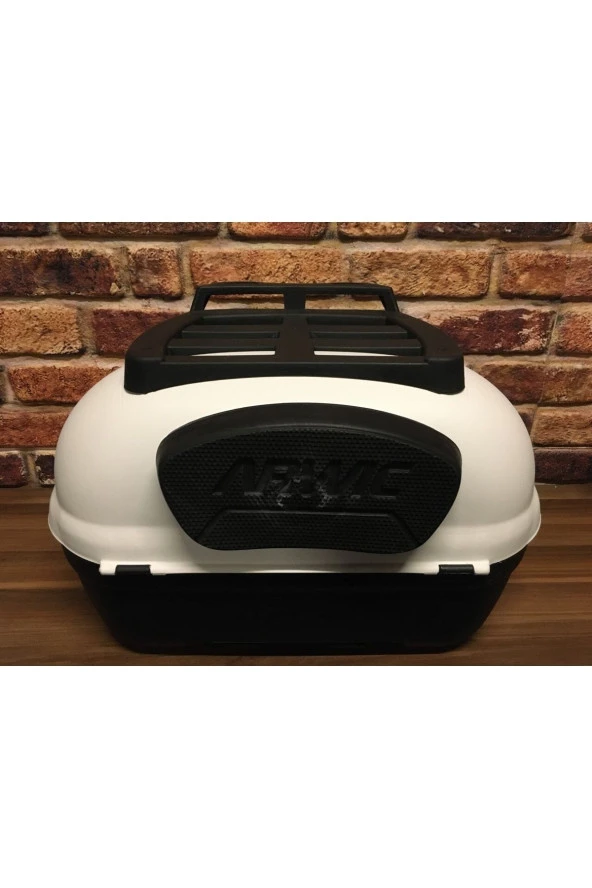 arwic Motorsiklet Arka Çanta Arwıc 46 Litre Full Beyaz - 3