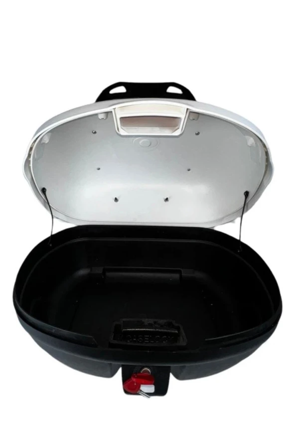 arwic Arwic Motosiklet Arka Çanta Topcase 46 Lt Beyaz Sırt Dayamalı - 5