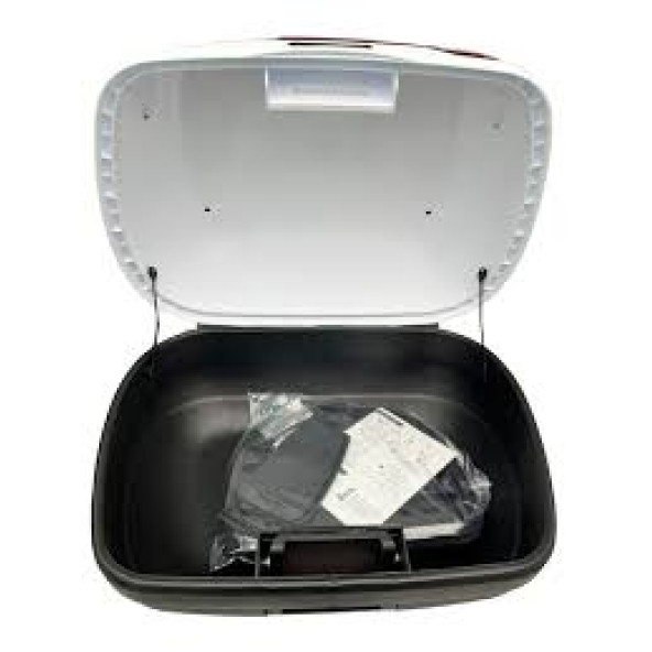 Wogen 52 Lt Motosiklet Arka Çanta Sırt Dayamasız Beyaz - 2