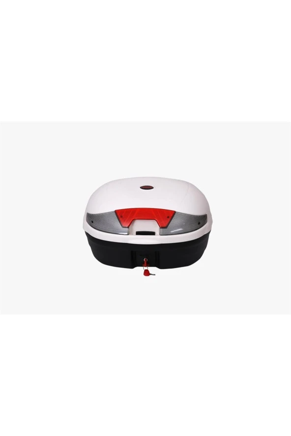 arwic Arwic Motor Arka Çanta Bagaj 46 Lt Beyaz Baglantı Aparatları