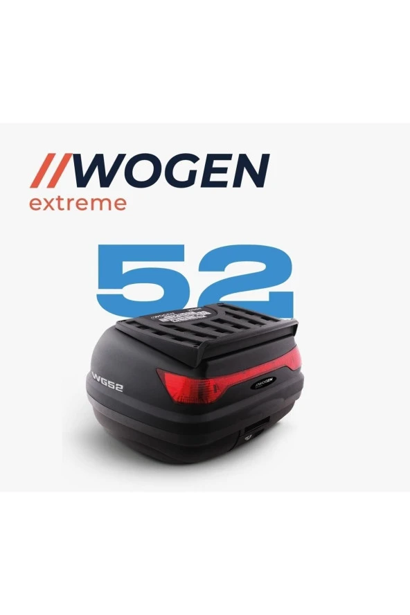 Wogens Wogen Basic 52 Lt Arka Çanta Siyah Üst Bagaj