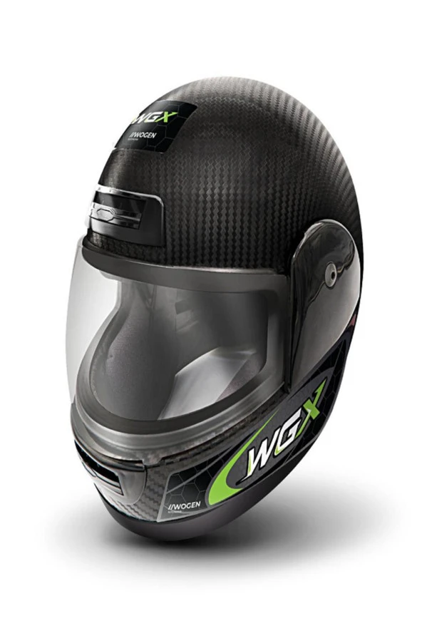 Wgx Carbon Motosiklet Kaskı Siyah