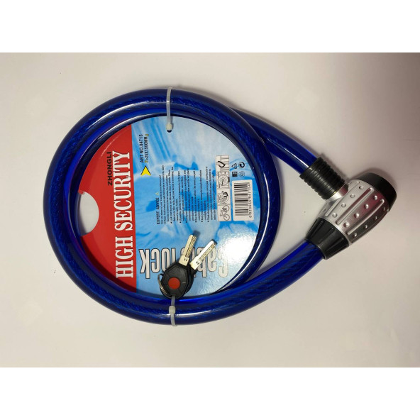 REFLEKS MOTOR Bisiklet Halat Kilit 25 X 150 Cm Zhongli Plastik Başlı - 2