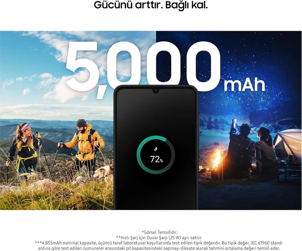 Samsung Galaxy A06 4 GB 128 GB Siyah (Samsung Türkiye Garantili) - 7