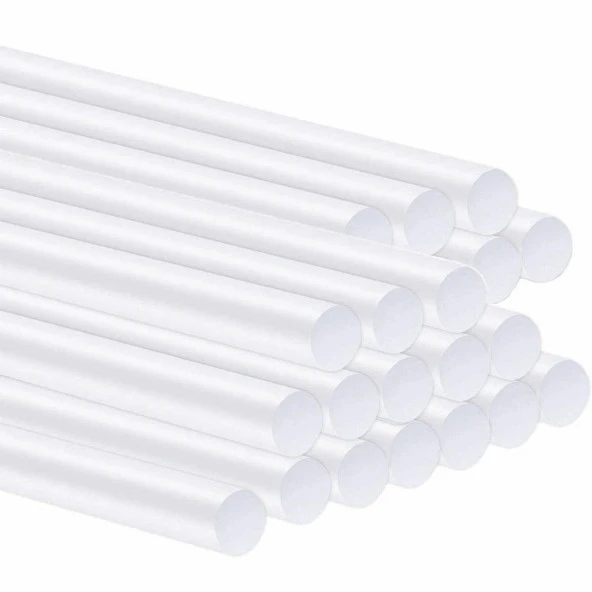 Kalın 5 ADET Mum Silikon 11.2 mm Çubuk Sıcak Silikon Hobi Süs Hediyelik Eşya Maket Yapıştırma - 3