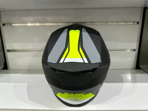 Kask Smk MA264 Gullwing Kresto Çene AçılırMat Sarı/Siyah - Resim 3